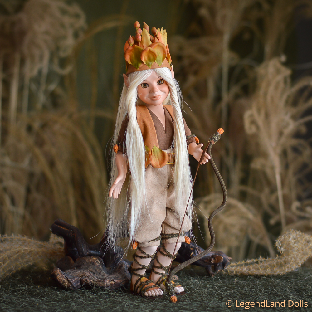 Elf figura: Kachina - harcos elf hercegnő | LegendLand Dolls