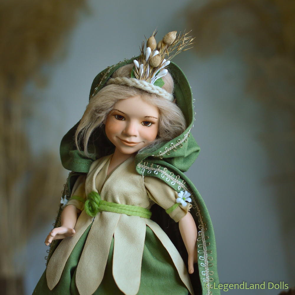 Elf figura: Amelita - imádni való elf hölgy | LegendLand Dolls