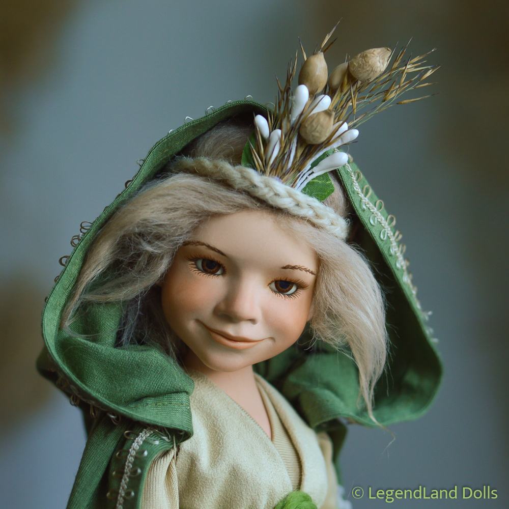Elf figura: Amelita - imádni való elf hölgy | LegendLand Dolls