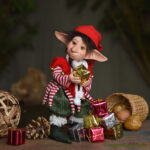 Kobold figura: Bohumil - kis karácsonyi mókamester | LegendLand Dolls